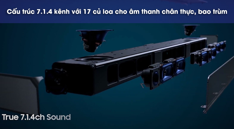 loa soundbar hw q90r 7.1.4 ch