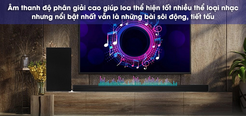 loa soundbar lg sp9a nghe nhạc