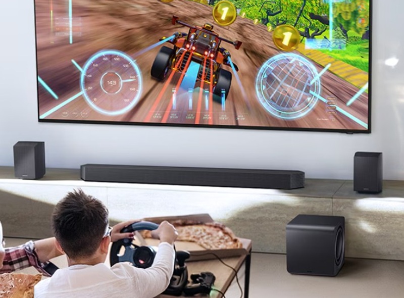 loa soundbar samsung hw-q990h chế độ game pro on