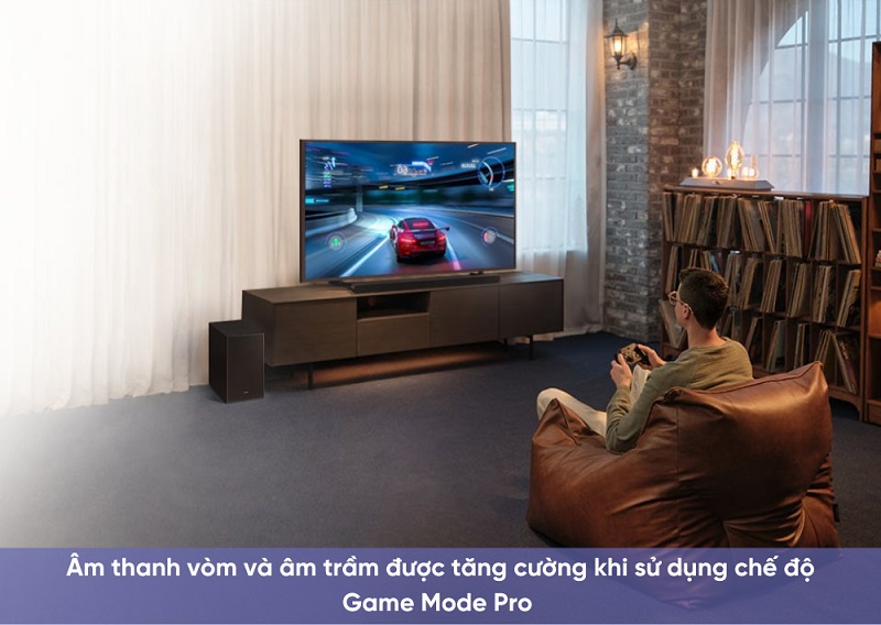 loa soundbar samsung hws-700d tăng cường trải nghiệm chơi game