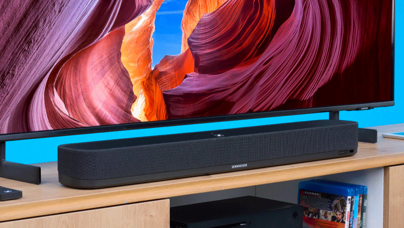 loa soundbar xem phim nho gon sennheiser mini