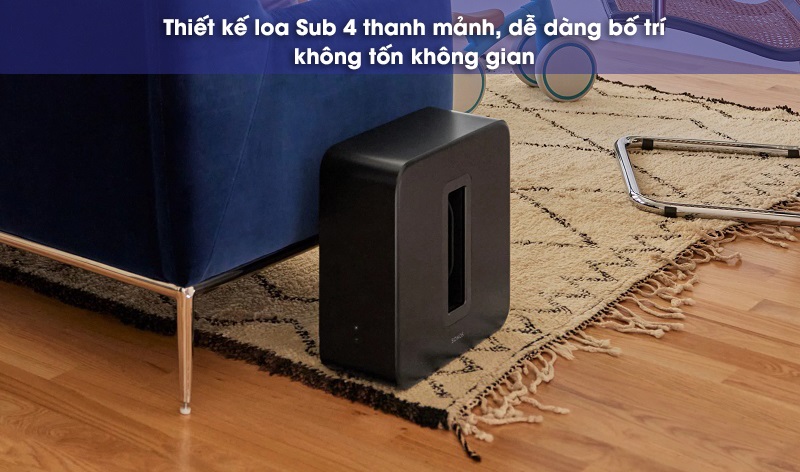 loa sub 4 sonos dễ dàng bày trí