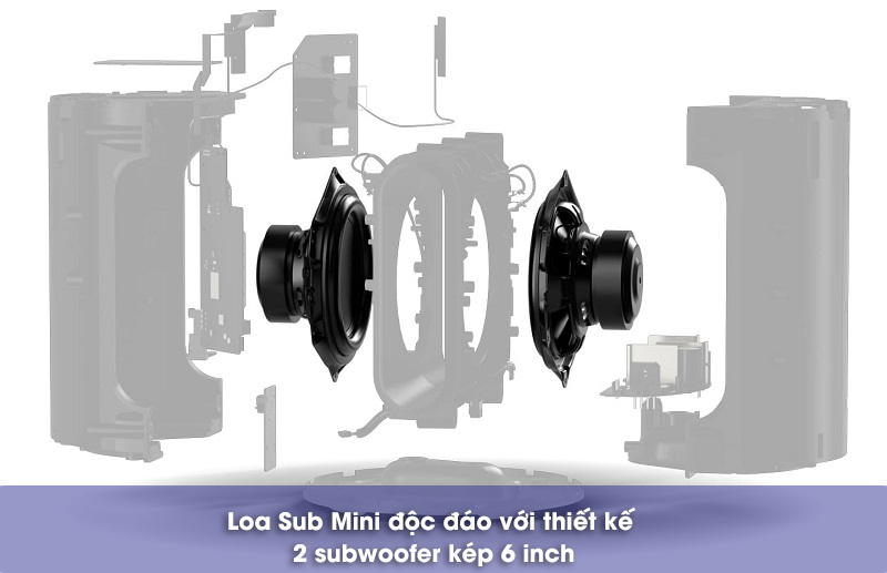 loa sub mini tăng cường âm trầm