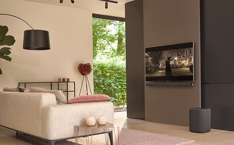 loa subwoofer harman kardon enchant với thiết kế phù hợp với mọi không gian