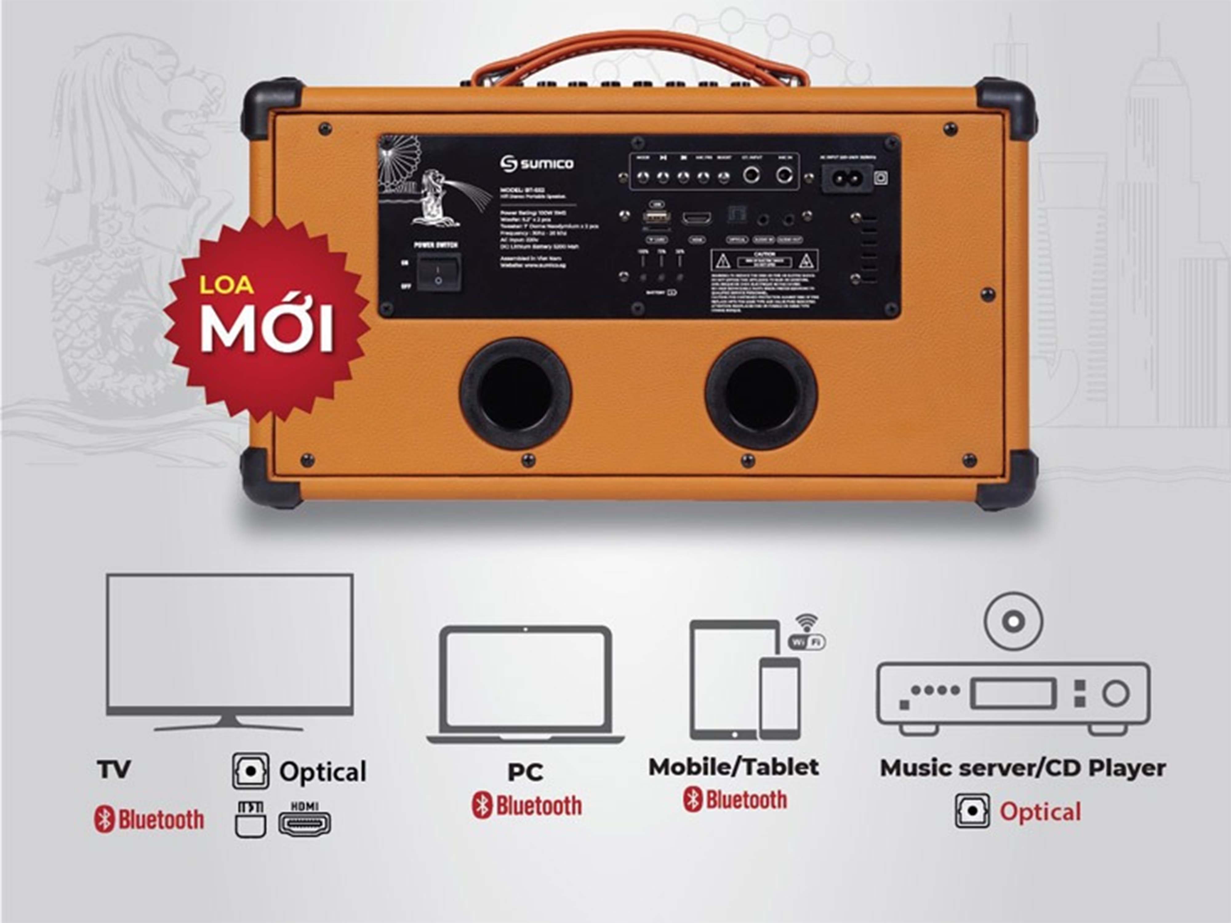 Loa Sumico BT-552