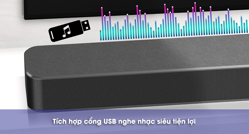 loa thanh sn5r kết nối usb