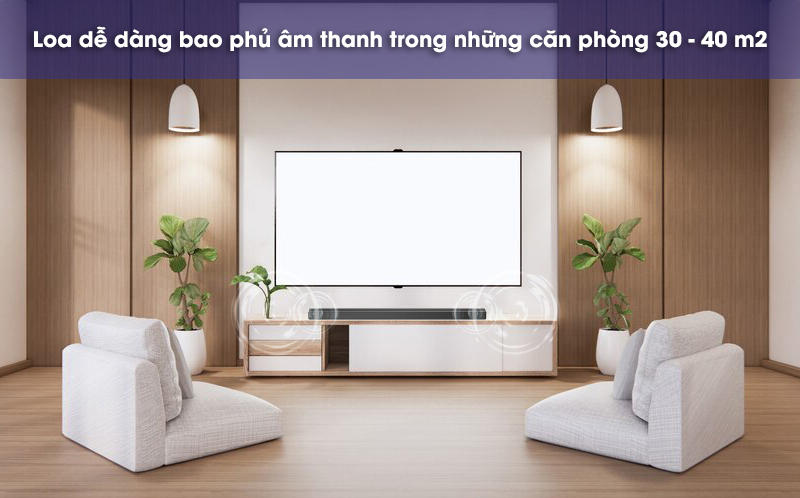 loa thanh lg sn9y hợp với không gian