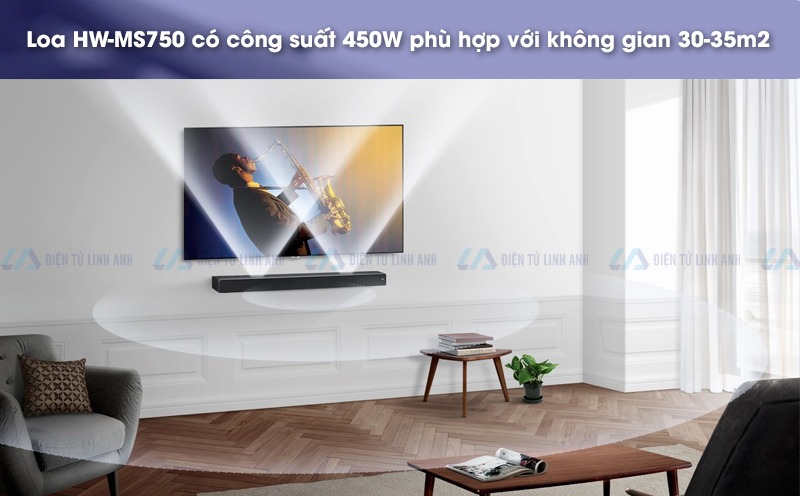 Samsung HW-MS750 công suất 450W