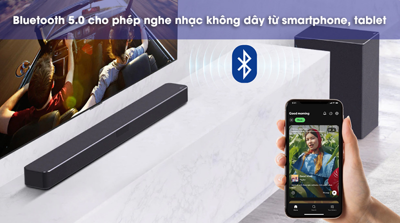 loa thanh sn5r kết nối bluetooth