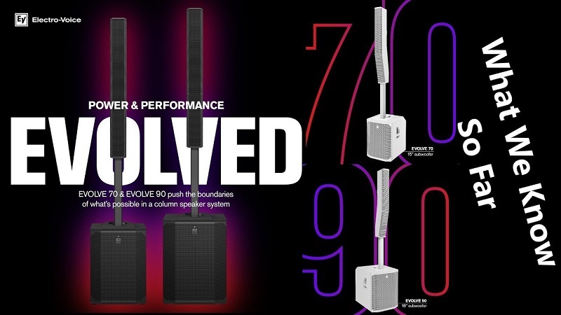 loa trình diễn electro voice evolve 70