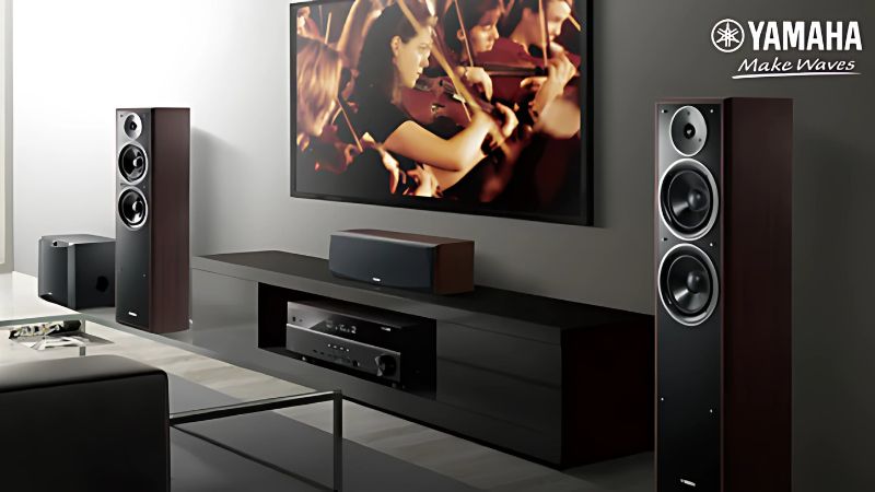 loa yamaha ns p51 ghép nối dễ dàng