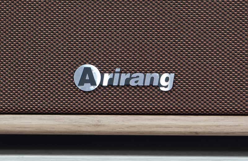 logo trên loa arirang mb2iw
