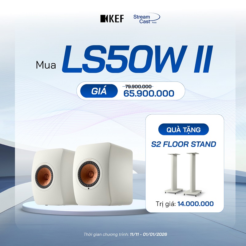khuyến mãi loa kef ls50 wireless
