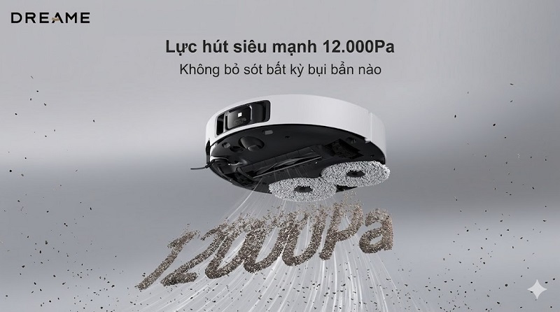 lực hút robot dreame x40 ultra