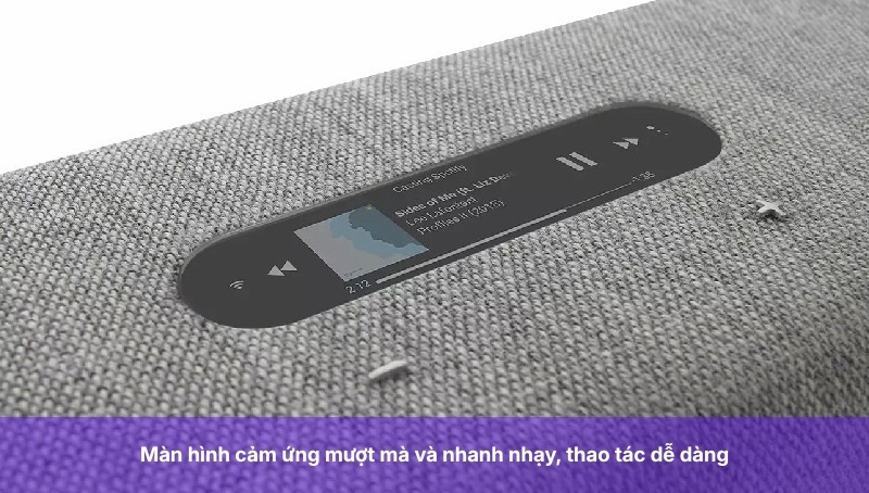 màn hình của loa citation bar