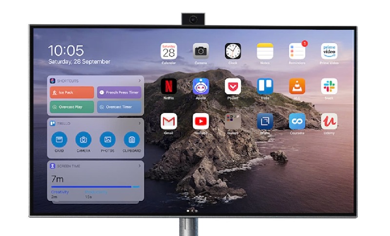 màn hình tomko 27 inch android 13 cho dung lượng pin dài