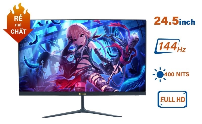 Màn hình máy tính Tomko 24.5″ GX252F