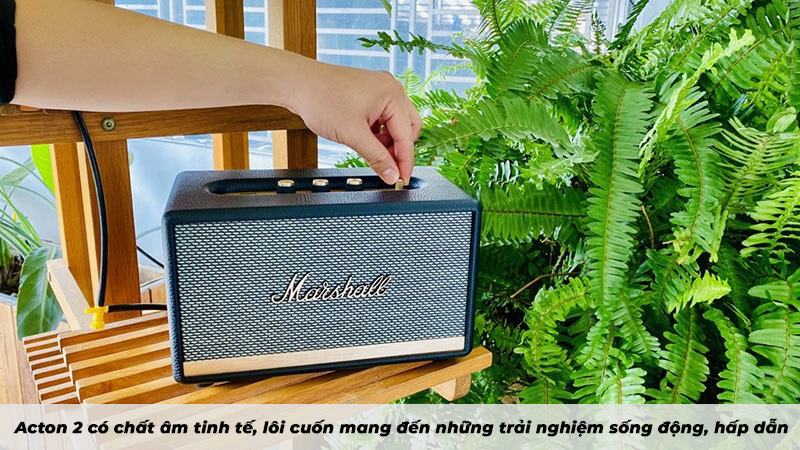 chất âm của loa marshall acton 2