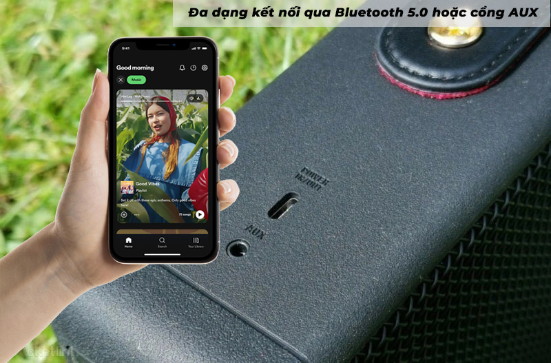 kết nối loa marshall stockwell 2 qua bluetooth