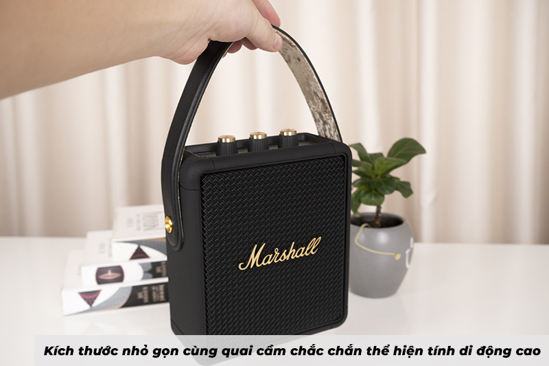 loa bluetooth di động loa marshall stockwell 2 có quai xách