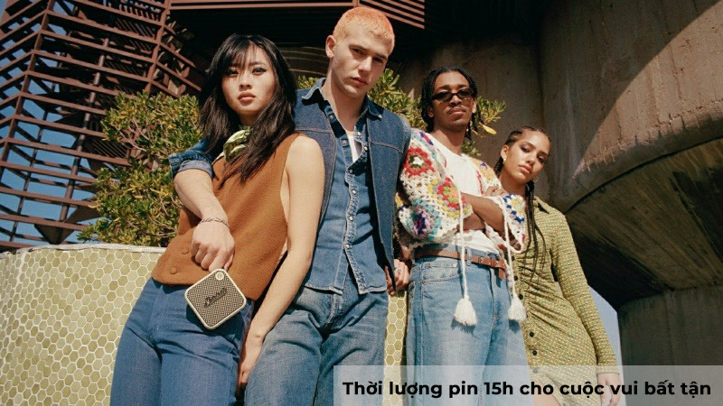 marshall willen thời lượng pin 15 giờ