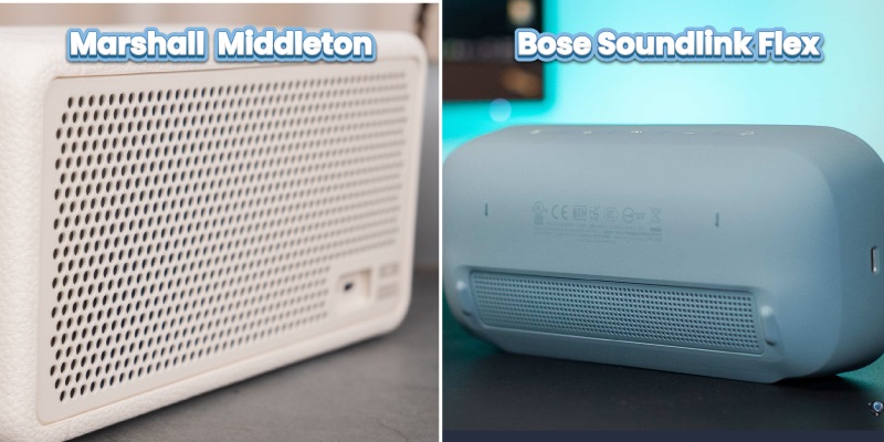 mặt sau của Bose Soundlink Flex vs Marshall Middleton