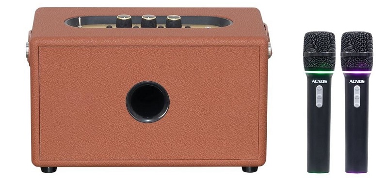 mặt sau loa acnos s30