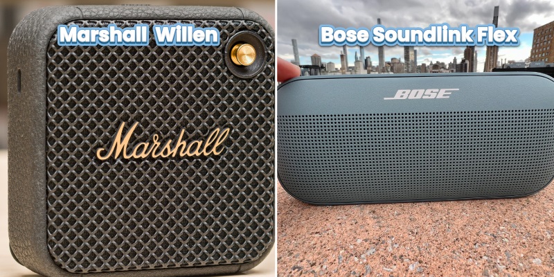 Thiết kế của Marshall Willen vs Bose Soundlink Flex 