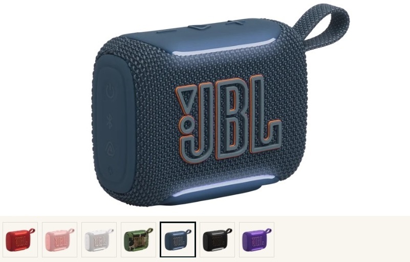 màu sắc loa jbl go 5