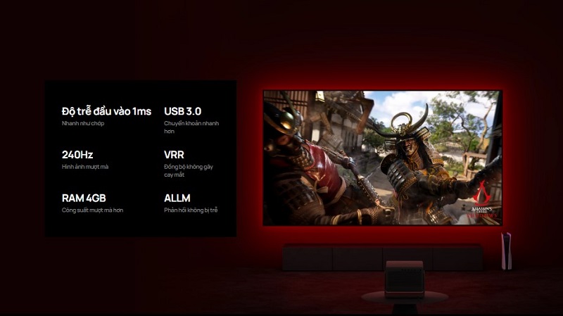 máy chiếu horizon 20 pro độ trễ thấp