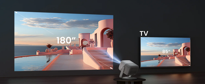 chất lượng hình ảnh sắc nét với máy chiếu Jmgo N1s