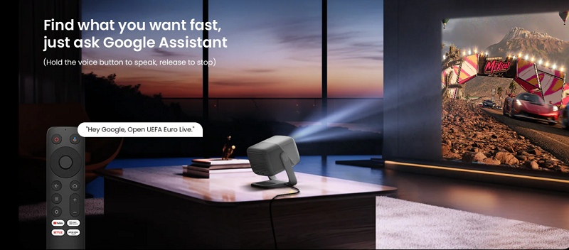 Máy chiếu Jmgo N1s có sẵn nhiều tính năng tiện lợi