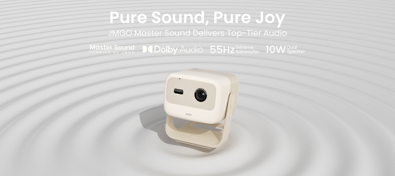 máy chiếu jmgo n1s nano âm thanh sống động