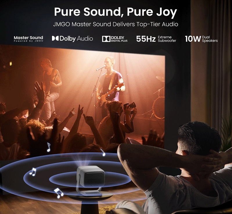 máy chiếu n1s se âm thanh sống động