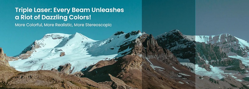 máy chiếu n1s se màu sắc phong phú