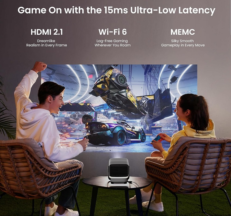 Máy chiếu Jmgo N1s Ultra 4K sở hữu nhiều tính năng thông minh