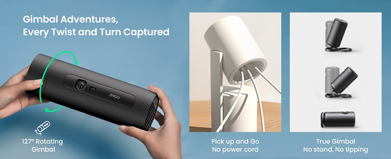 máy chiếu jmgo picoflix với thiết kế nhỏ gọn