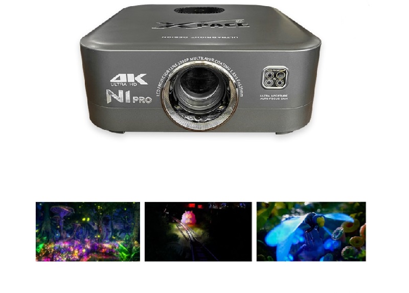 máy chiếu xpace n1 pro ultra với chất lượng hình ảnh ấn tượng