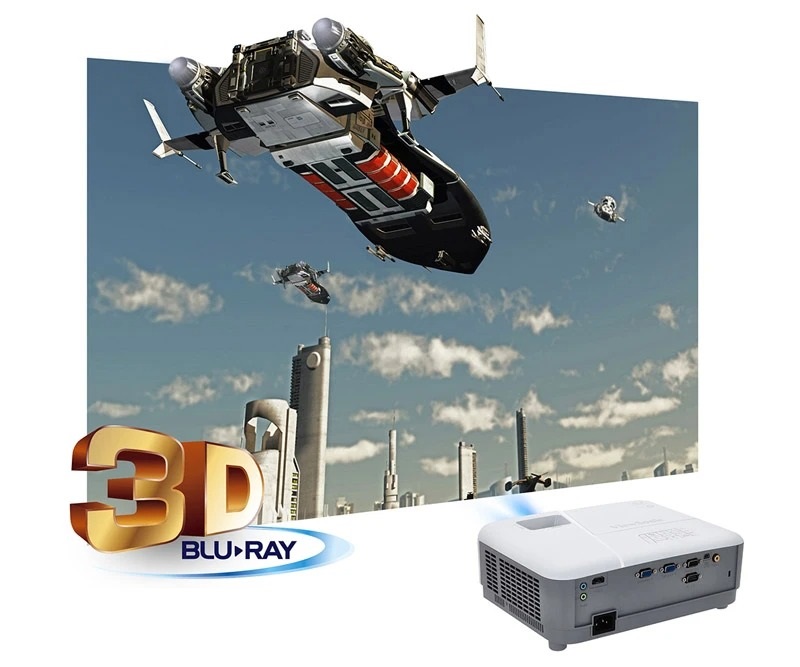 máy chiếu viewsonic pa503s-3 với độ phân giải cgva