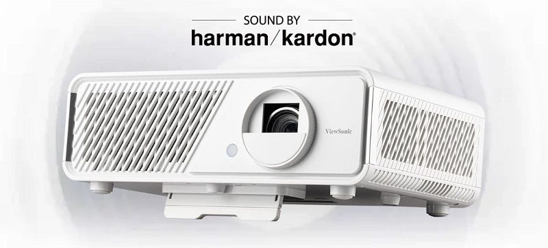  máy chiếu viewsonic x1 trang bị loa harman kardon