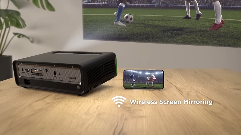 máy chiếu viewsonic x2-4k với kết nối đa dạng