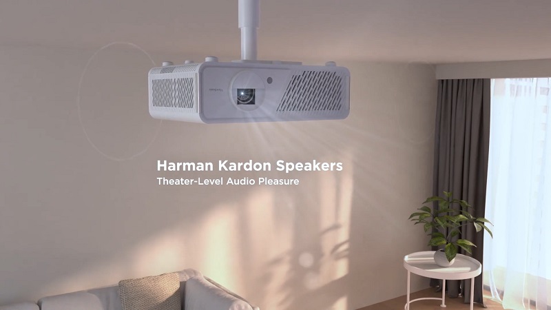 máy chiếu viewsonic x2 tích hợp loa harman kardon