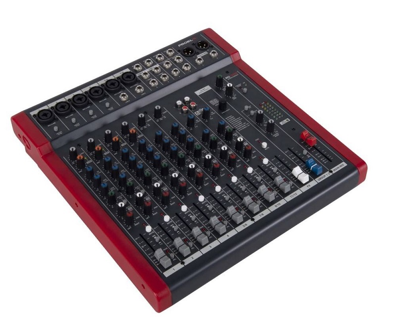 mixer analog proel mq12usb với thiết kế đa năng