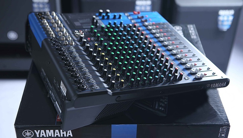 Mixer Yamaha MG16XU thiết kế