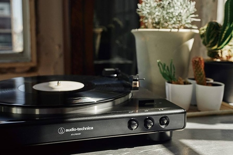 mở hộp, đánh giá mâm đĩa than audio technica at-lp60xbt