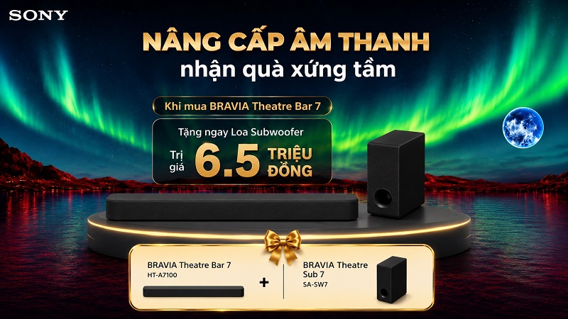 mua sony ht-a7100 tặng sub