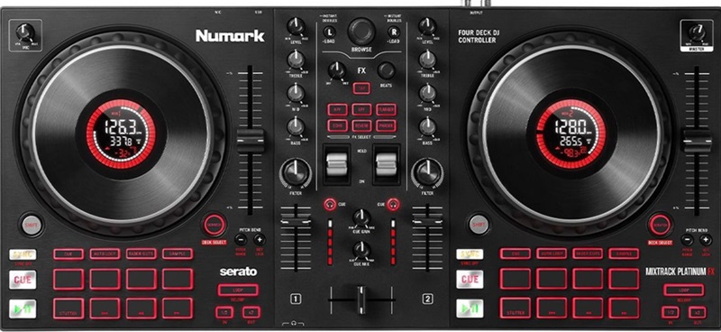Numark Mixtrack Platinum FX giá dưới 10 triệu đồng 