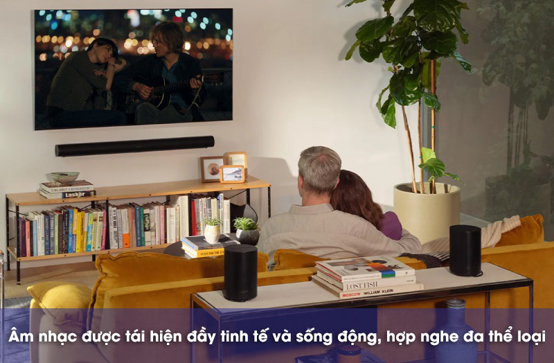 nghe nhạc với arc ultra + sub 4 + era 100