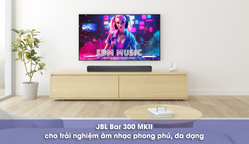 nghe nhạc với bar 300 mkii