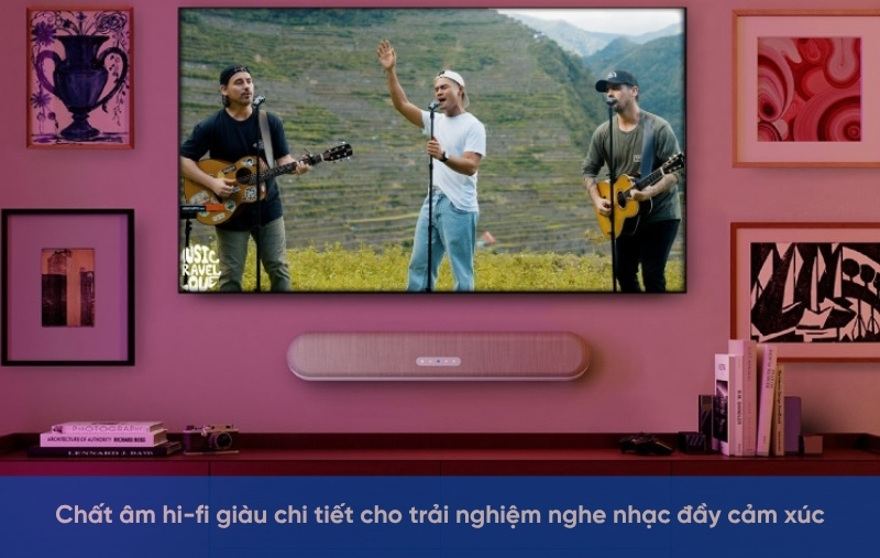 nghe nhạc với loa pulse cinema mini